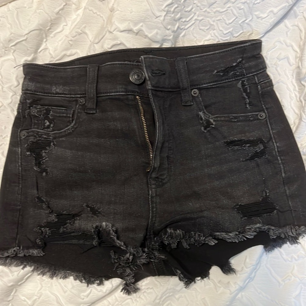 Size 0 Black AE shorts